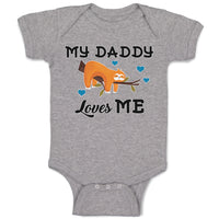 Baby Clothes My Daddy Loves Me Baby Bodysuits Boy & Girl Newborn Clothes Cotton