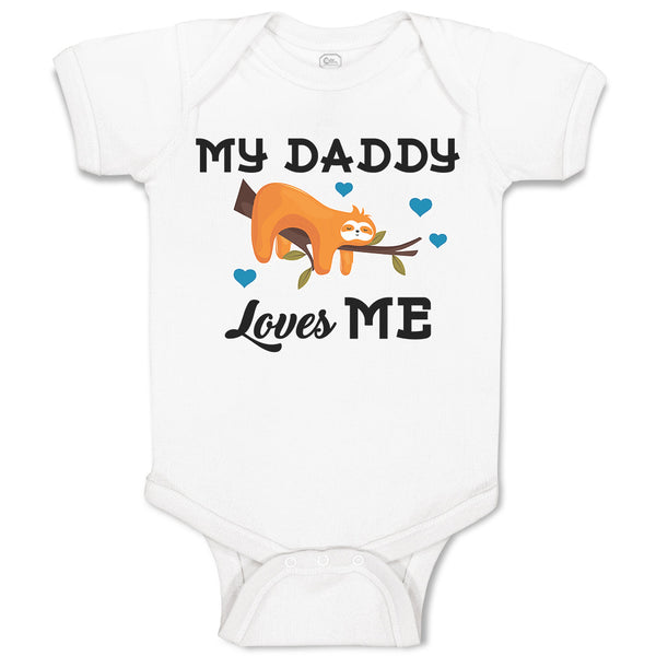 Baby Clothes My Daddy Loves Me Baby Bodysuits Boy & Girl Newborn Clothes Cotton