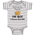 Baby Clothes My Daddy Only Plays with The Box I Came out Of! Baby Bodysuits