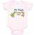 Baby Clothes My Papa Loves Me! Baby Bodysuits Boy & Girl Newborn Clothes Cotton