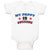Baby Clothes My Pappy Is Awesome Baby Bodysuits Boy & Girl Cotton