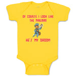 Baby Clothes Of Course I Look like The Mailman He's My Daddy! Baby Bodysuits