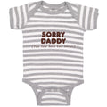 Baby Clothes Sorry Daddy You Now Have 2 Bosses Baby Bodysuits Boy & Girl Cotton