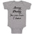 Baby Clothes Sorry Daddy You Now Have 2 Bosses Baby Bodysuits Boy & Girl Cotton
