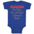 Baby Clothes Warning Don'T Check out My Daddy! Mummy Is Psycho Baby Bodysuits