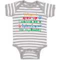 Baby Clothes When I Grow up I Wanna Be A Systems Engineer like My Daddy Cotton