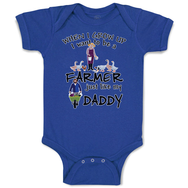 When I Grow up I Want to Be A Farmer Just like My Daddy