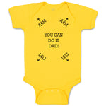 Baby Clothes You Can Do It Dad! Baby Bodysuits Boy & Girl Newborn Clothes Cotton