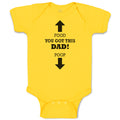 Baby Clothes Food You Got This Dad! Poop Baby Bodysuits Boy & Girl Cotton