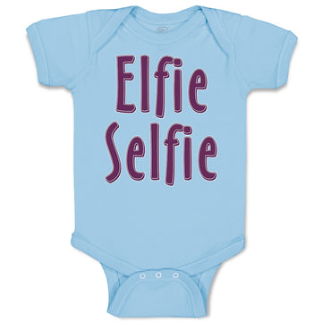 Baby Clothes Elfie Selfie Baby Bodysuits Boy & Girl Newborn Clothes Cotton