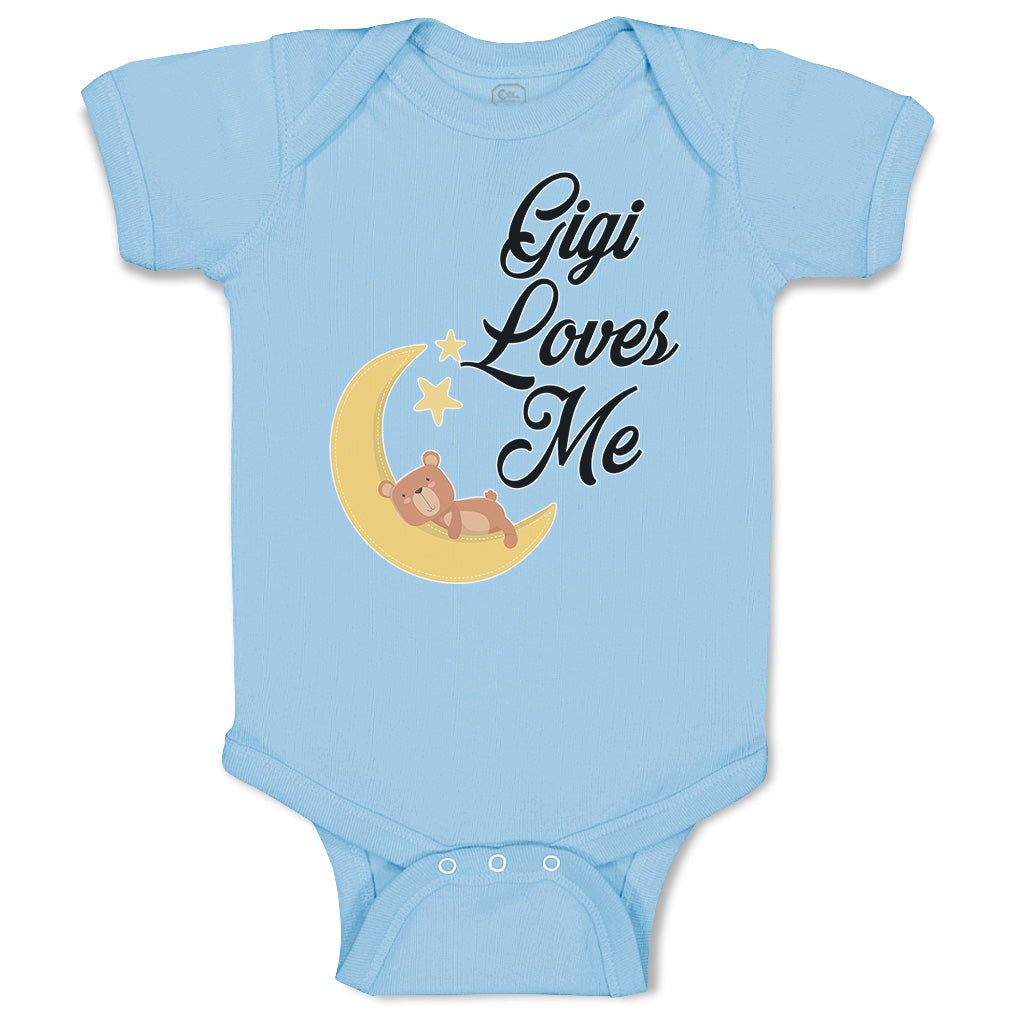 Cute Rascals® Baby Clothes Gigi Loves Me Baby Bodysuit