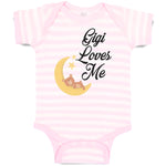 Baby Clothes Gigi Loves Me Baby Bodysuits Boy & Girl Newborn Clothes Cotton