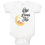Baby Clothes Gigi Loves Me Baby Bodysuits Boy & Girl Newborn Clothes Cotton