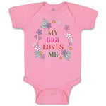 Baby Clothes My Gigi Loves Me Baby Bodysuits Boy & Girl Newborn Clothes Cotton