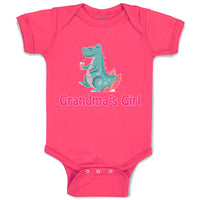 Baby Clothes Grandma's Girl Baby Bodysuits Boy & Girl Newborn Clothes Cotton