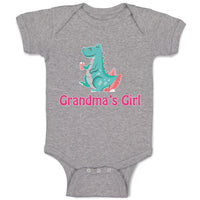 Baby Clothes Grandma's Girl Baby Bodysuits Boy & Girl Newborn Clothes Cotton