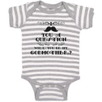 Baby Clothes I You A Question Will You Be My Godmother Baby Bodysuits Cotton