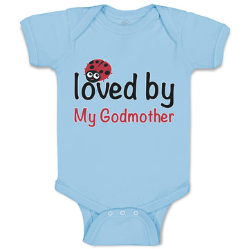 Baby Clothes Loved by My Godmother Baby Bodysuits Boy & Girl Cotton
