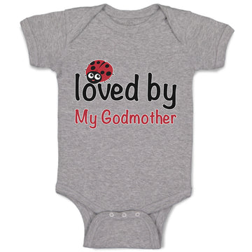 Baby Clothes Loved by My Godmother Baby Bodysuits Boy & Girl Cotton