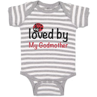 Baby Clothes Loved by My Godmother Baby Bodysuits Boy & Girl Cotton
