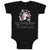 Baby Clothes My Godmother Loves Me Baby Bodysuits Boy & Girl Cotton