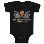 Baby Clothes My Godmother Loves Me Baby Bodysuits Boy & Girl Cotton