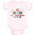 Baby Clothes My Godmother Loves Me Baby Bodysuits Boy & Girl Cotton