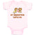 Baby Clothes My Godmother Loves Me Baby Bodysuits Boy & Girl Cotton