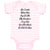 Baby Clothes Careful Say Me My Grandma's Crazy I'M Afraid Tell You. Cotton
