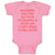 Baby Clothes Careful Say Me My Grandma's Crazy I'M Afraid Tell You. Cotton