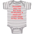 Baby Clothes Careful Say Me My Grandma's Crazy I'M Afraid Tell You. Cotton