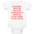 Baby Clothes Careful Say Me My Grandma's Crazy I'M Afraid Tell You. Cotton
