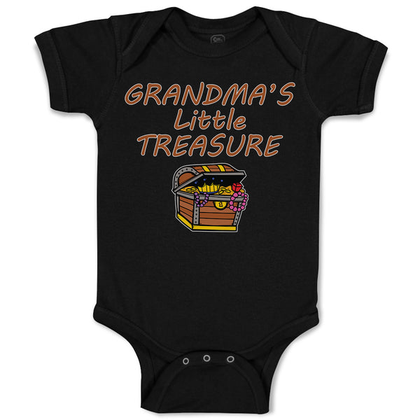 Baby Clothes Grandma's Little Treasure Baby Bodysuits Boy & Girl Cotton