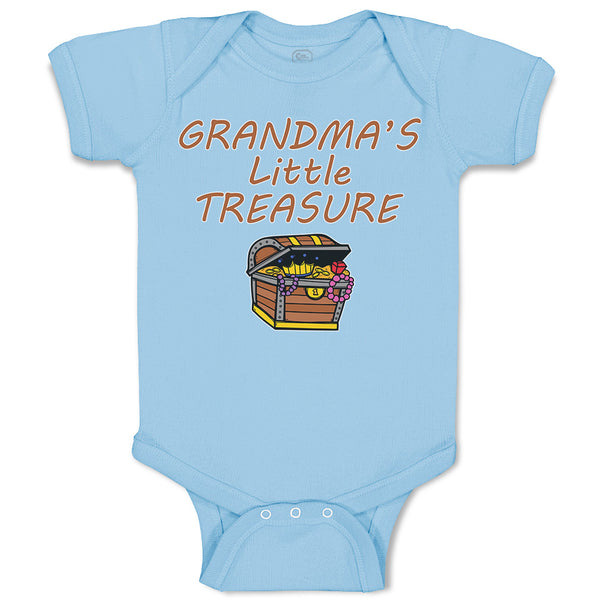 Baby Clothes Grandma's Little Treasure Baby Bodysuits Boy & Girl Cotton
