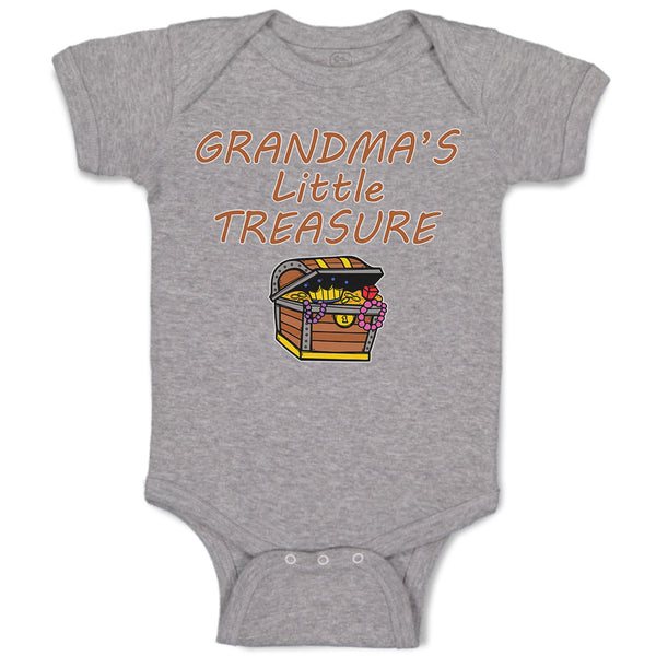 Baby Clothes Grandma's Little Treasure Baby Bodysuits Boy & Girl Cotton