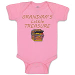 Baby Clothes Grandma's Little Treasure Baby Bodysuits Boy & Girl Cotton
