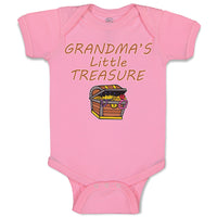 Baby Clothes Grandma's Little Treasure Baby Bodysuits Boy & Girl Cotton