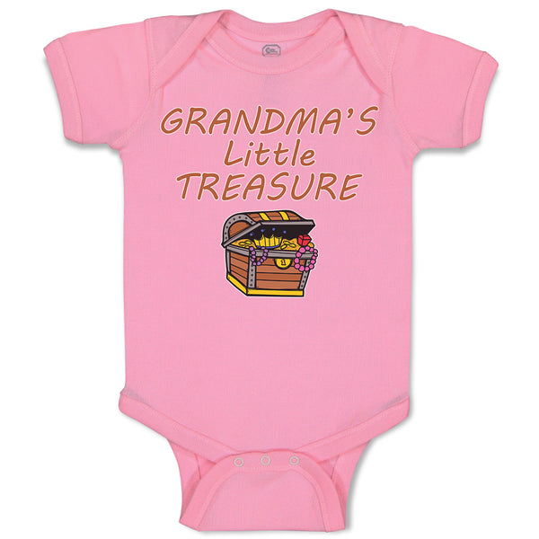 Baby Clothes Grandma's Little Treasure Baby Bodysuits Boy & Girl Cotton