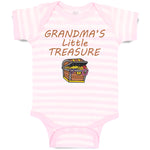 Baby Clothes Grandma's Little Treasure Baby Bodysuits Boy & Girl Cotton