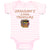 Baby Clothes Grandma's Little Treasure Baby Bodysuits Boy & Girl Cotton