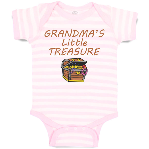 Baby Clothes Grandma's Little Treasure Baby Bodysuits Boy & Girl Cotton