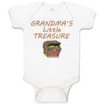 Baby Clothes Grandma's Little Treasure Baby Bodysuits Boy & Girl Cotton