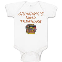 Baby Clothes Grandma's Little Treasure Baby Bodysuits Boy & Girl Cotton