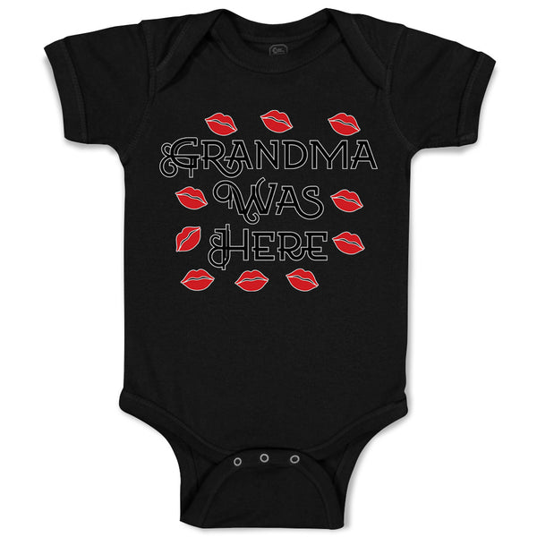 Baby Clothes Grandma Was Here Baby Bodysuits Boy & Girl Newborn Clothes Cotton