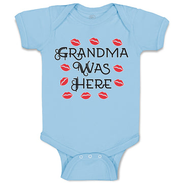 Baby Clothes Grandma Was Here Baby Bodysuits Boy & Girl Newborn Clothes Cotton