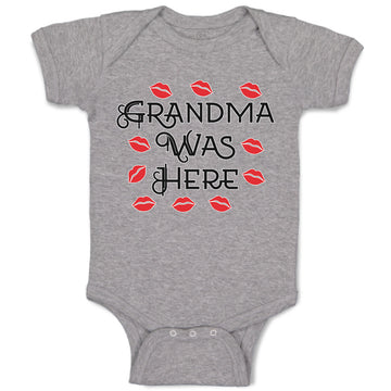 Baby Clothes Grandma Was Here Baby Bodysuits Boy & Girl Newborn Clothes Cotton