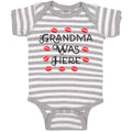 Baby Clothes Grandma Was Here Baby Bodysuits Boy & Girl Newborn Clothes Cotton