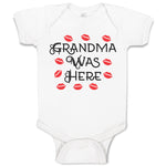 Baby Clothes Grandma Was Here Baby Bodysuits Boy & Girl Newborn Clothes Cotton