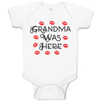 Baby Clothes Grandma Was Here Baby Bodysuits Boy & Girl Newborn Clothes Cotton