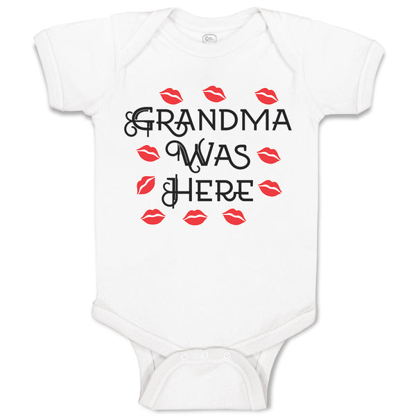 Baby Clothes Grandma Was Here Baby Bodysuits Boy & Girl Newborn Clothes Cotton